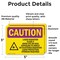 Signmission Radiation & Laser Sign, 3.5 in H x 5 in W, Vinyl Decal, Rectangle OS-2PACK-CR-D-35-L-10145 - alternate 3